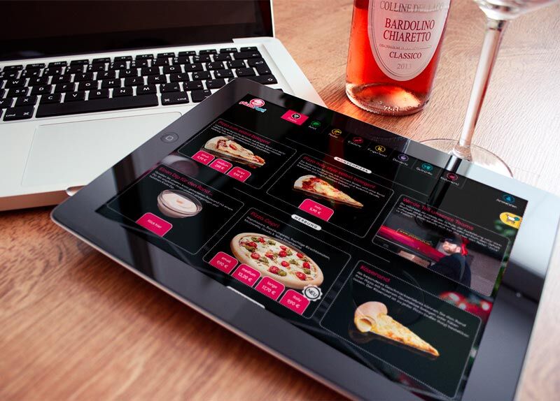 Multidevice-Vorschau der PizzaRun – realisierte Webdesign-Referenz mit CMS
